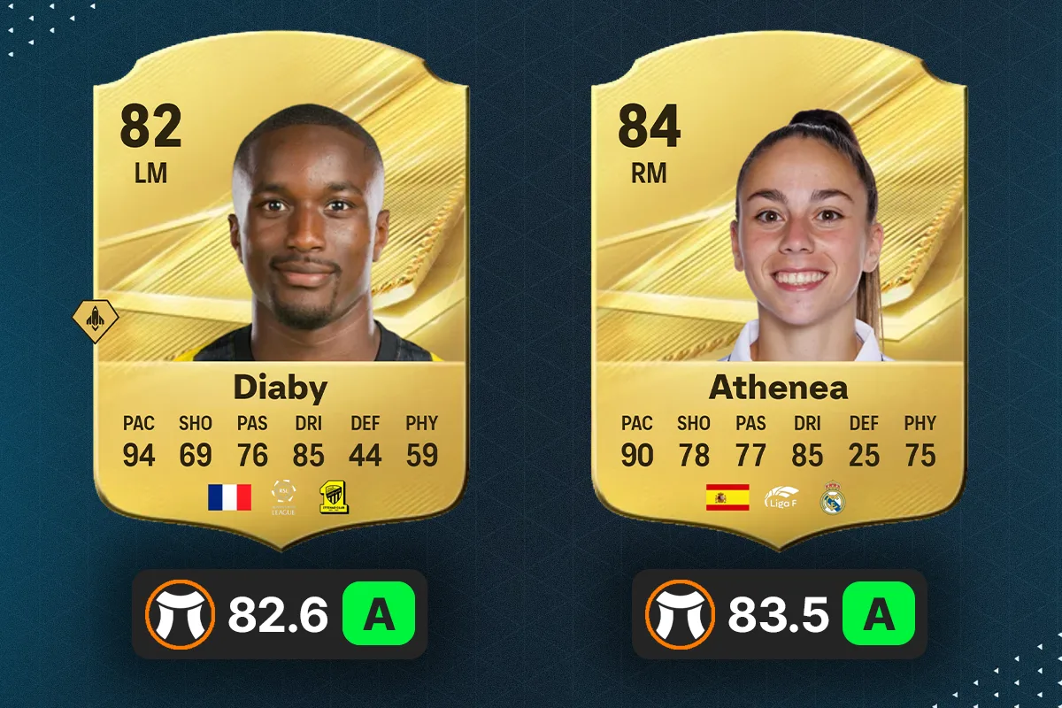 Moussa Diaby and Athenea FC 27 starter wingers