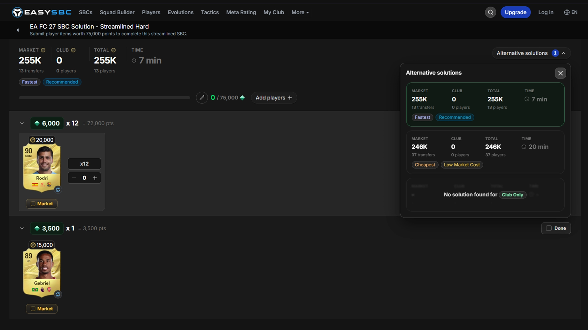 EasySBC Streamlined SBCs Solver