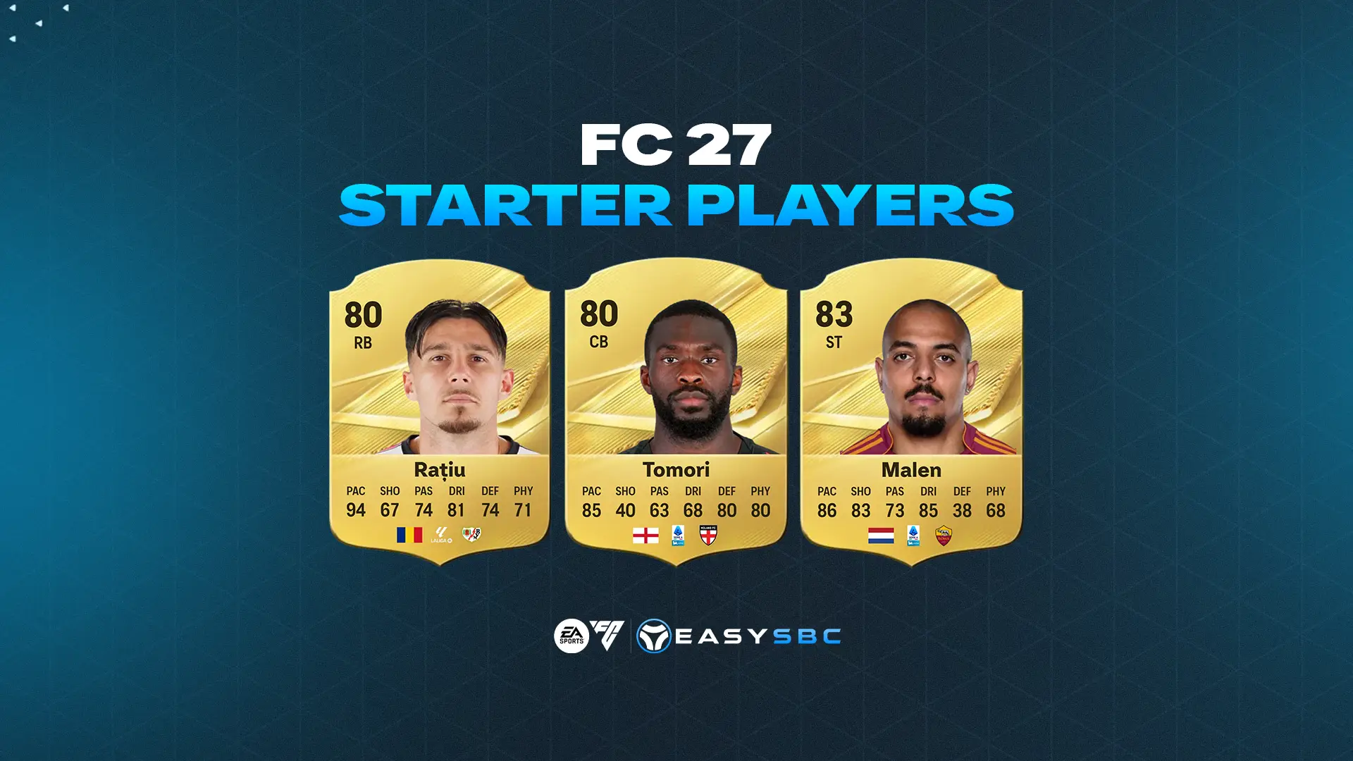 FC 27 Best Starter Players: Cheap Meta Players for Ultimate Team